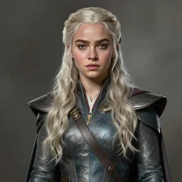 Daenerys Targaryen as a ruggedly handsome heroine, tasteful, intricate, elegant, highly detailed, centered, digital painting, artstation, concept art, smooth, sharp focus, illustration, artgerm, donato giancola, Joseph Christian Leyendecker, WLOP