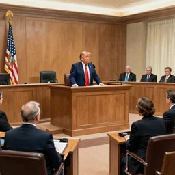 donald trump on trial, courtroom sketch