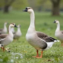 hydra goose terrorizing park, disaster photography, award winning
