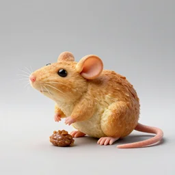 an edible rat!!! sculpture! made entirely out of ( ( bread ) ), food photography, studio lighting, delicious