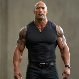 dwayne johnson as john coffey in the green mile