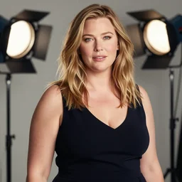 photoshoot of gwyneth paltrow as a plus size model, studio lighting, soft focus, 5 0 mm