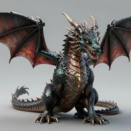 realistic, dragon, photo portrait, render in 8k