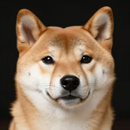 shiba inu nose trending on instagram, the most realistic illumination