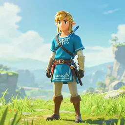 link from the legend of zelda as real human, 8 k photography