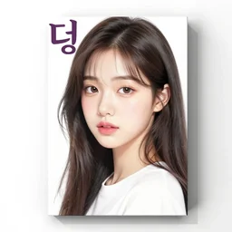korean girl manga cover, hardcover, realistic, very detailed, perfectly drawn