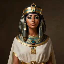egyptian woman tan skin, priestess, cleric robes, golden jewelry, karol bak, donato giancola, digital art, ambient lighting, studio lighting, ultra realistic concept art intricate details