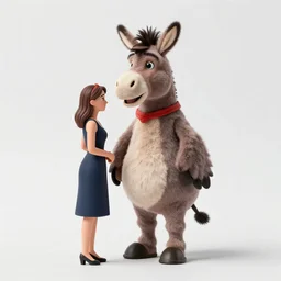a 3 5 mm candid photo of a man wearing an absurd cool farmer donkey bird show mascot costume on a date with an embarrassed woman, minimal color palette, glowing hong kong neon sign lights,, photographed by petra collins, sharp focus, digital art, high detail, 8 k, unreal engine, cinema 4 d, film grain, octane render,