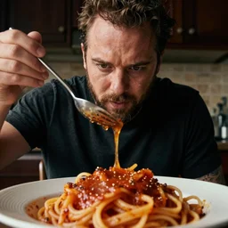 alex jones drenched on pasta sauce,