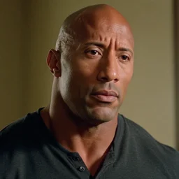 film still close - up shot of dwayne johnson as john coffey from the movie the green mile. photographic, photography