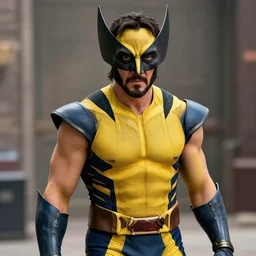 Keanu Reeves in wolverine’s suit 4K quality