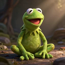 kermit the frog in evangelion