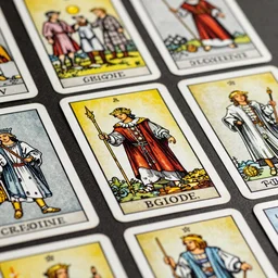 The full set of tarot cards in the style of Albrecht Dürer, hyperrealistic, highly detailed, depth of field, High definition, 8k,  octane render, artstation