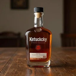 kentucky bourbon on a table