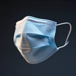 surgical mask by zaha hadid, cinematic lighting, futuristic, photo
