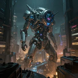 machine city by ian mcque, cyberpunk, masterpiece, very detailed, atmospheric