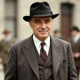 al capone photo colorized