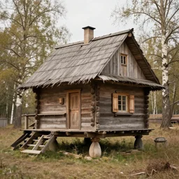 избушка на курьих ножках