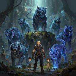 mount epic undead cats spectral tiger screenshot world of warcraft mounts worldboss, behance hd by jesper ejsing, by rhads, makoto shinkai and lois van baarle, ilya kuvshinov, rossdraws global illumination