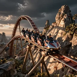 just an incredible attraction, a ride on which only the most daring dare. but after visiting such an attraction, emotions will definitely stop for life.