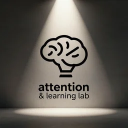 icon stylized minimalist logo design for'attention & learning lab ', academic, pictorial representation of attention, spotlight, symbolic, no text, cory loftis, behance hd by jesper ejsing, by rhads, victo ngai, ilya kuvshinov, flat design, professional branding, impact media lab