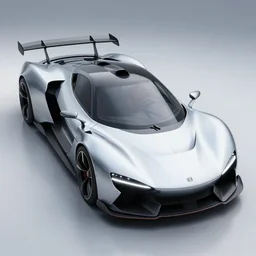 render of futuristic supercar, detailed, realistic, clean