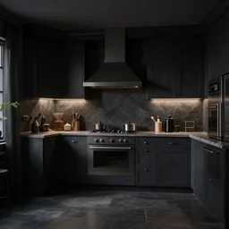 darkness tenebroso kitchen