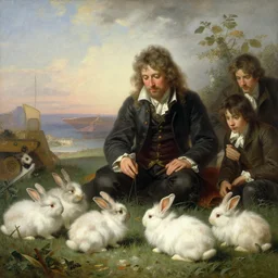 playing with fluffy bunnies, Ivan Aivazovsky, Christopher Balaskas, Noah Bradley, Albert Bierstadt, Jim Burns, Edwin Church, Frederic Thomas Cole, Brown Durand, Asher David Friedrich, Caspar James Gurney, Johnson Heade, Martin Raphael Lacoste, Ted Nasmith, Andreas Rocha, Christophe Vacher