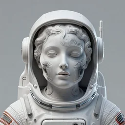 full shot of a beautiful venus squid monster astronaut defined facial features, intricate abstract. cyberpunk, symmetrical facial features. by ruan jia and artgerm and range murata and wlop and ross tran and william - adolphe bouguereau and beeple. key art. fantasy illustration. award winning, artstation, intricate details, realistic, hyperdetailed, 8 k resolution.