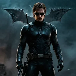 a beautiful shot of the movie the dark knight rises by rembrandt, featured on artstation