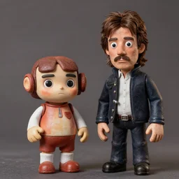 mick jagger and keith richards as a highly detailed stop motion puppets, in the style of laika studios ’ s paranorman, coraline, kubo and the two strings shot in the style