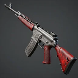 ar - 1 5 rifle made by gucci, escape from tarkov, hyper detailed, intricate, redshift render, 8 k