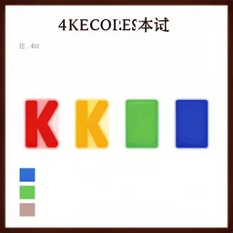 4 k color test