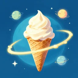 ice cream cone planet