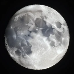 a view of low moon orbit, outer space is visible, photograph, cinematic, 4 k, detailed, beautiful view