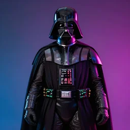 darth vader, epic lighting, vibrant colors and hard shadows and strong rim light, very coherent, digital art, trending on artstation, finely detailed features, ross tran, sam yang