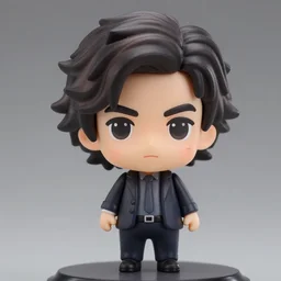 kate beckinsdale, a nendoroid of peter dinklage figurine, realistic face, detailed, product photography