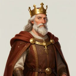 portrait of medieval old king, artstation, detailed cartoon, elegant, digital painting, concept art, smooth, sharp focus, illustration, makoto shinkai ghibli, don bluth, tom whalen, moebius, akihiko yoshida
