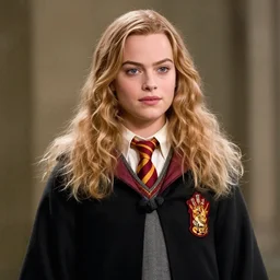 « Margot Robbie as hermione in Harry Potter »