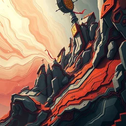 nonlinear. highly detailed, digital painting, artstation, abstract art, smooth, sharp focus, illustration, unreal engine 5, 8 k, art by malevich and artgerm and el lissitzky and andre masson and lovecraft