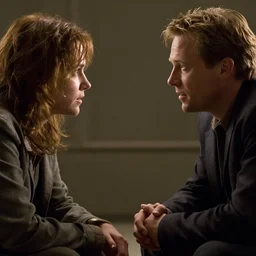 silent conversation with effective concept, film still from the movie directed by james cameron, photorealistic, cinematic lighting, atmospheric, highly detailed, smooth, sharp focus,
