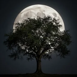 book cover, tree in front of a full big moon, dramatic lighting, cinematic, realistic establishing shot, extremely high detail, photo-realistic, cinematic lighting, digital restoration, very sharp, high quality, high details, ISO 50, realistic, Artgerm, post processed, realistic concept art, artstation, realistic matte painting, style by eddie mendoza, raphael lacoste, alex ross