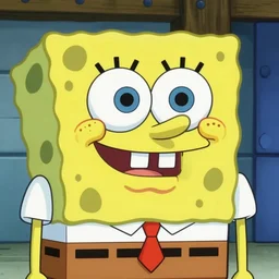 highly detailed vfx portrait of a spongebob by eiichiro oda, makoto shinkai, alphonse mucha, sharp focus, art by artgerm and greg rutkowski!, backlit, harsh overhead sunlight, detailed,