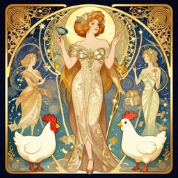 epic professional digital art of  💷 👳 🎉 🐓, best on artstation, cgsociety, wlop, cosmic, epic, stunning, gorgeous, much detail, much wow, masterpiece, flat art nouveau