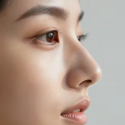 face of greek nose girl
