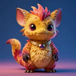 a xanathar dnd creature, adorable and whimsical, fantasy,, unreal engine 5, marmoset toolbag, redshift, vibrant colors, high contrast,, art by wes benscoter