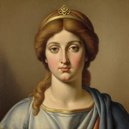 detailed portrait of greek noblewoman | johfra bosschart |
