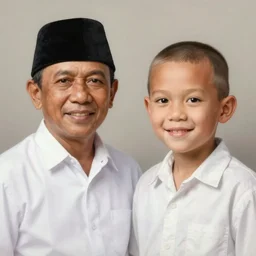 photo of 2 4 years old president sukarno koesno sosrodihardjo with simple smile and clean shaved, paint, detailed, digital art, google images, portrait, hd 4 k, greg rutkowski and gaston bussiere and craig mullins and j. c. leyendecker, hd