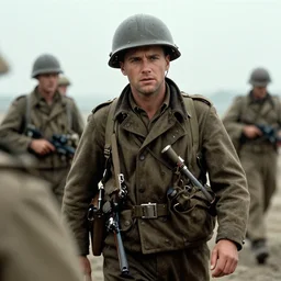a film still from saving private ryan ( 1 9 9 7 )