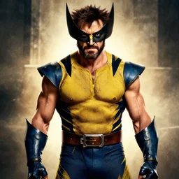 High quality movie poster of Ron Swanson as the Wolverine